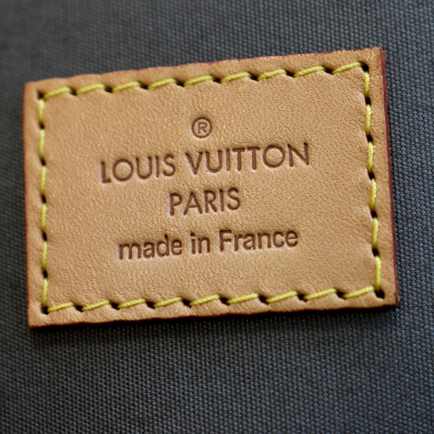 Louis Vuitton Dark Green Monogram Vernis Leather Alma GM Bag Louis Vuitton