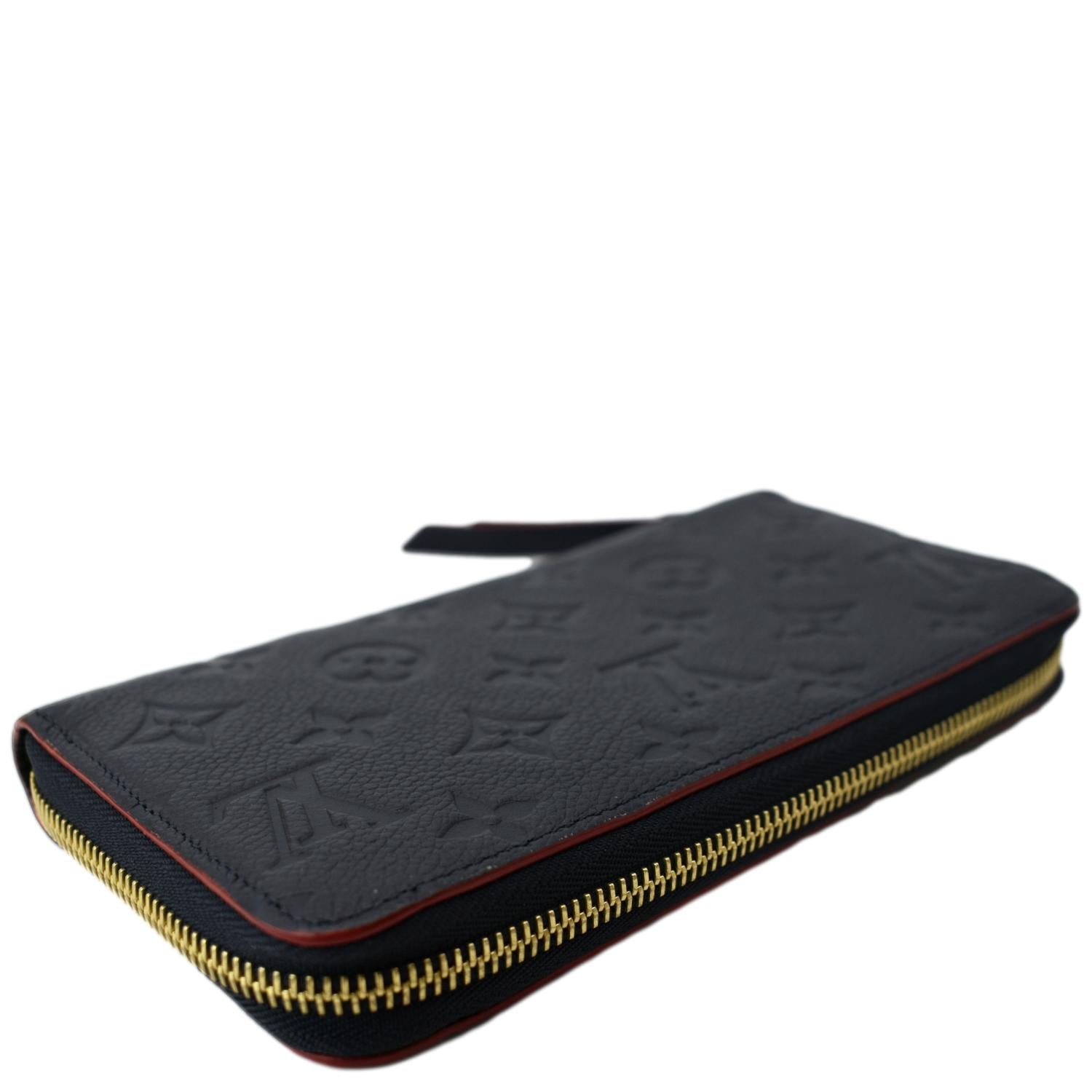 LOUIS VUITTON purse M61828 Zippy Wallet Vertical Epi Leather Navy Navy –