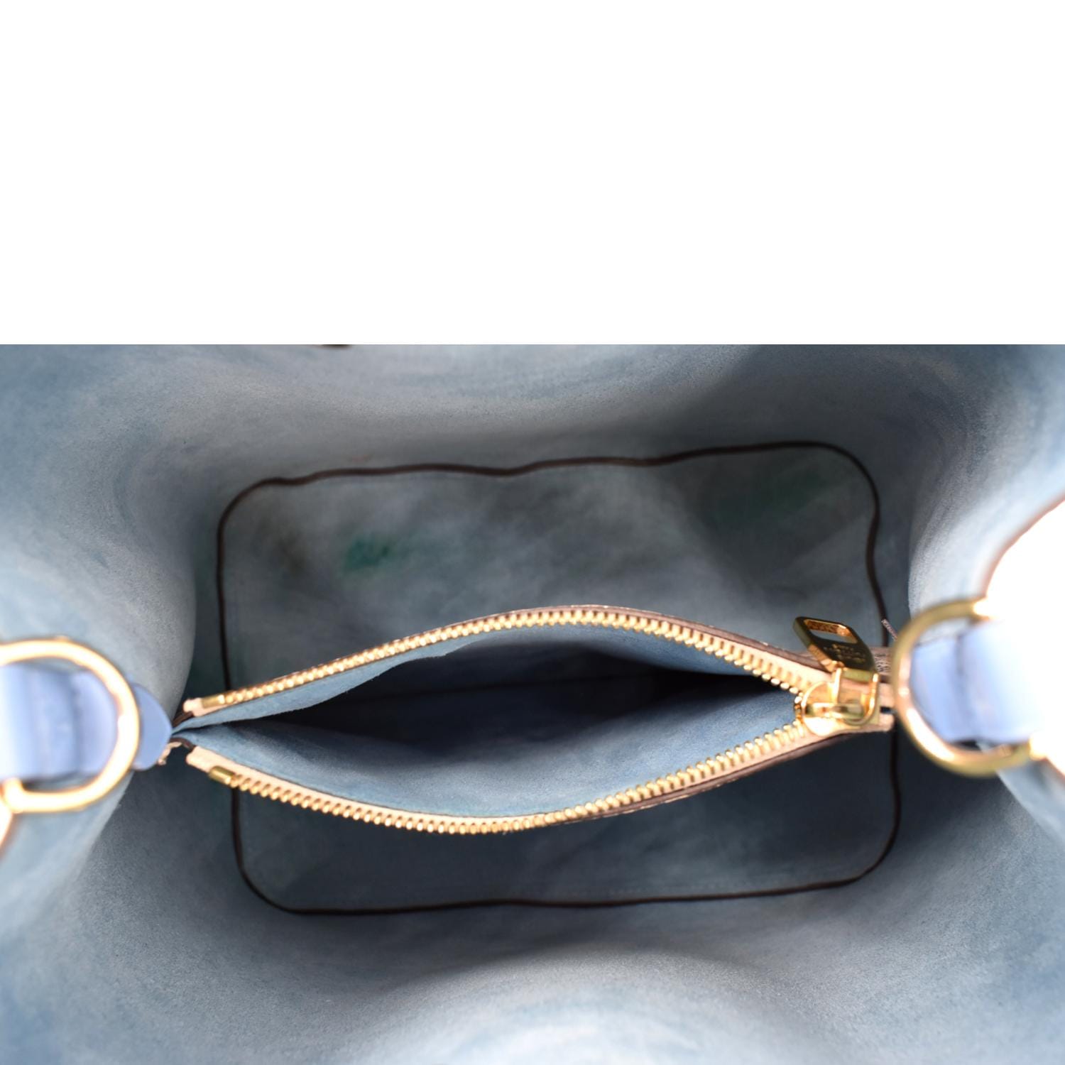 Louis Vuitton Neonoe Shoulder Bag Damier Azur White Eau de Rose Pink N40152  Auth