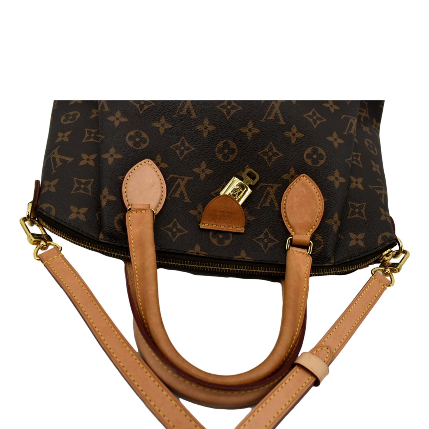 Louis Vuitton, Bags, Louis Vuitton Rivoli Handbag Monogram Canvas Pm  Brown