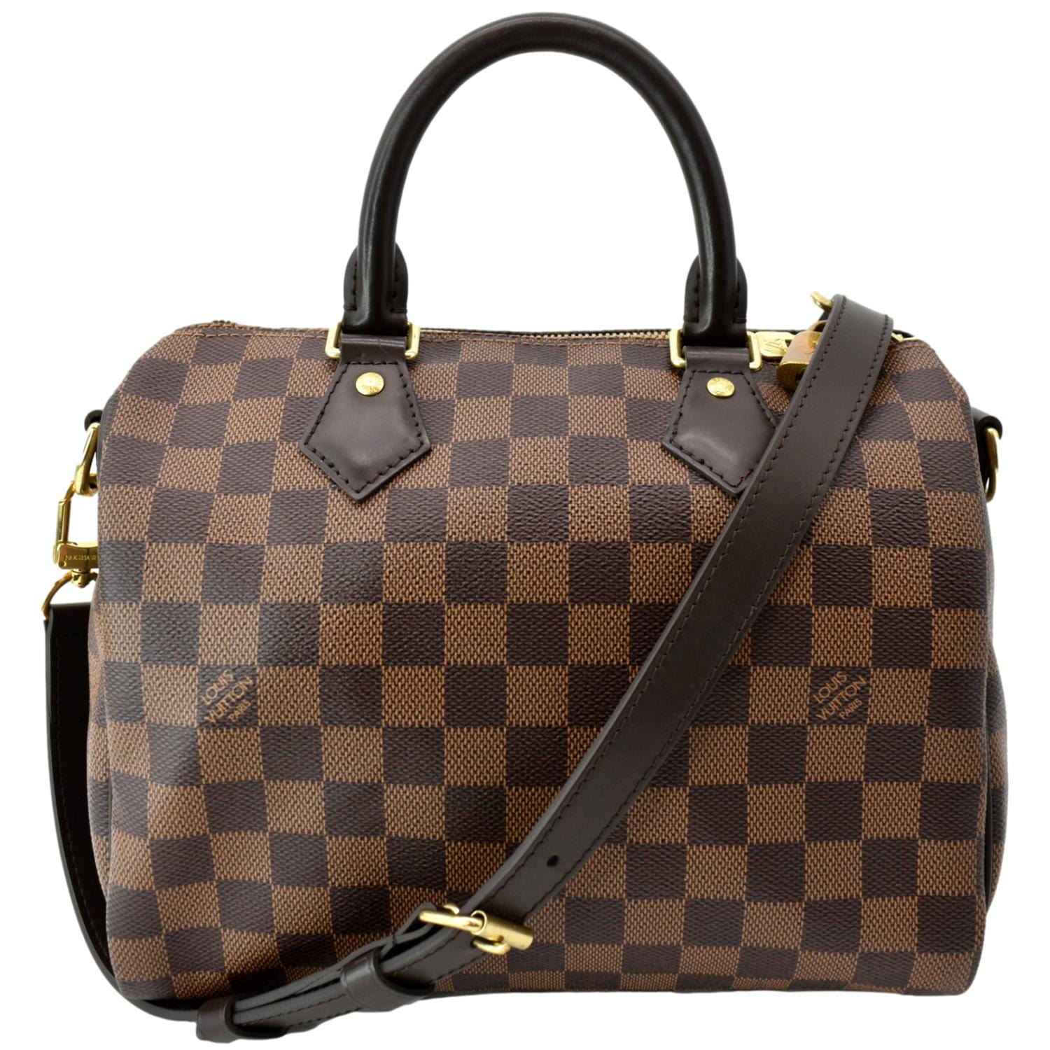 Just got my new speedy bandouliere 25 in damier ebene and it's