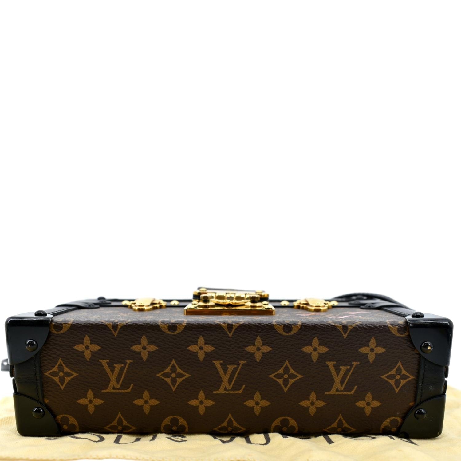 Louis Vuitton M43596 Monogram Reverse Bag Trunk Clutch/ Crossbody Messenger  Bag (DR3139) - The Attic Place