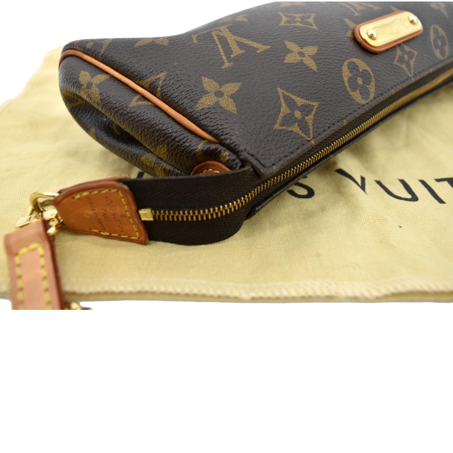Louis Vuitton Brown Monogram Canvas Eva Pochette Shoulder Bag