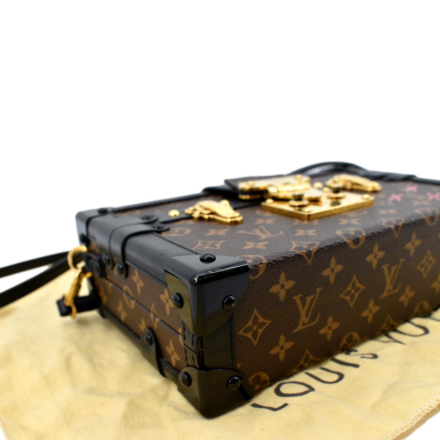 Louis Vuitton - Trunk clutch shoulder bag Black Leather ref