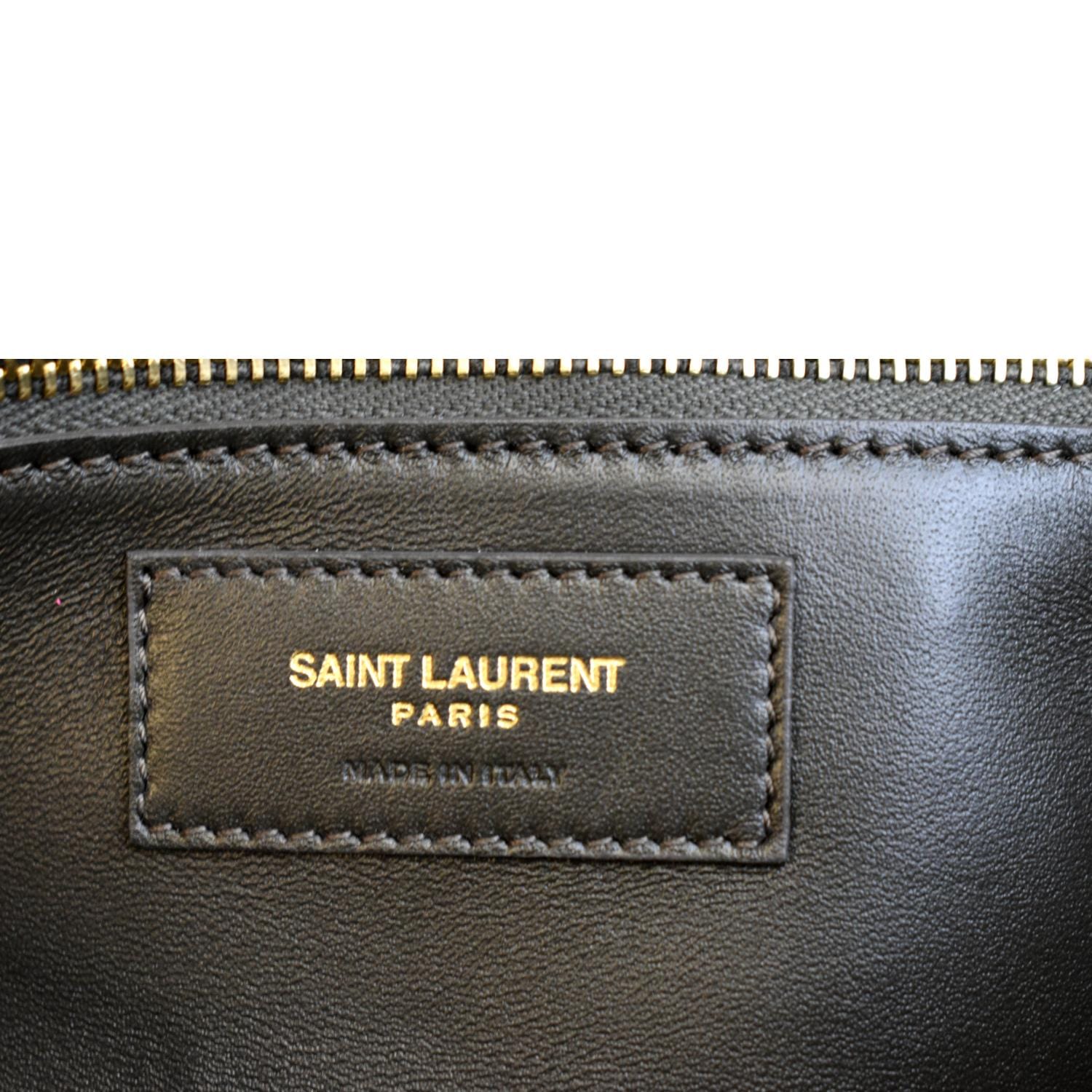 Saint Laurent Paris Brown/Black Suede and Leather Blogger Crossbody Bag  Yves Saint Laurent