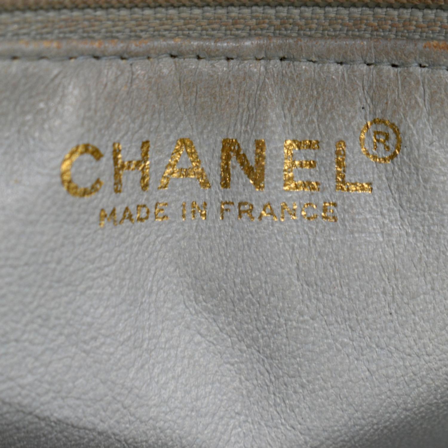 Chanel CC Caviar Medallion Tote White Leather ref.918515 - Joli Closet