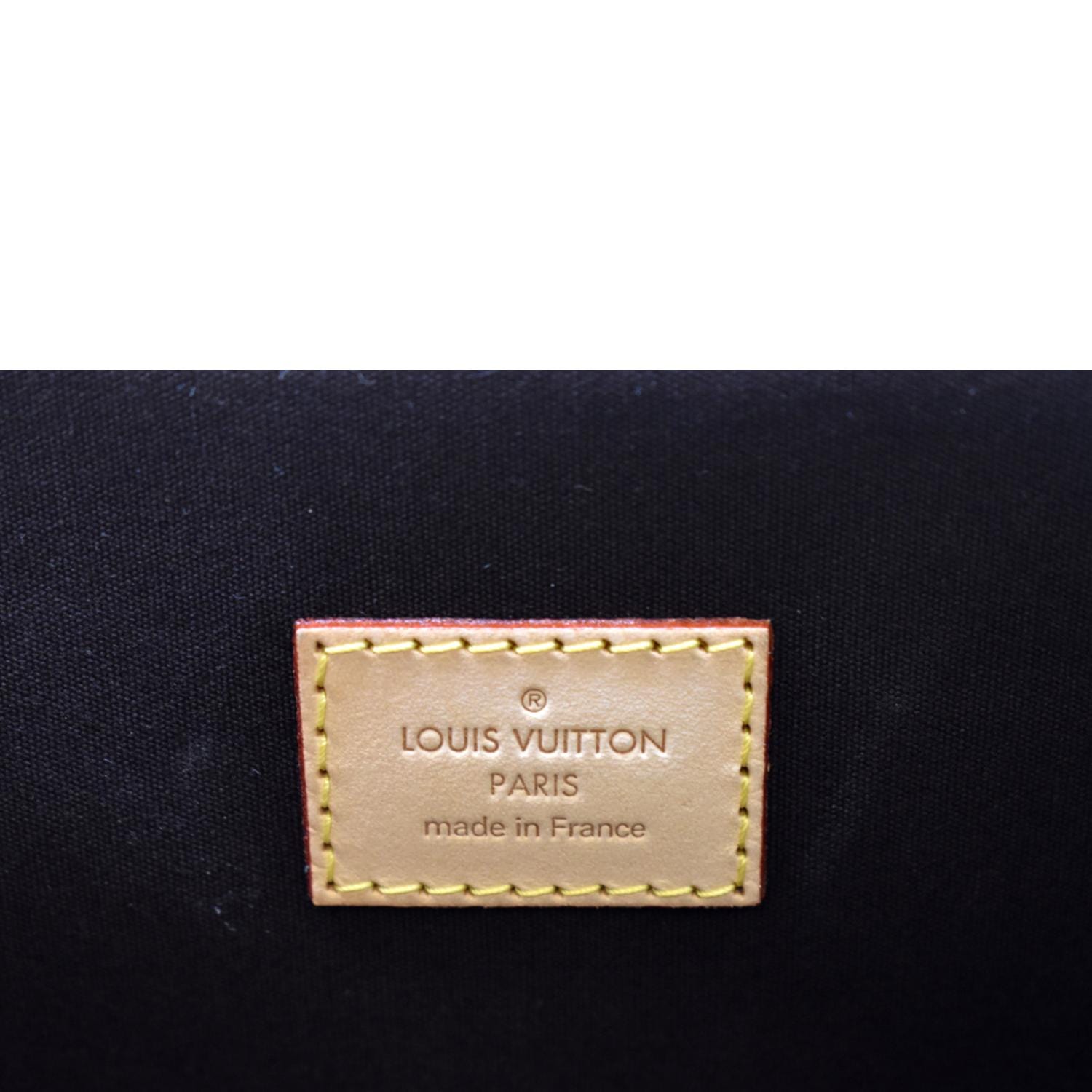 $3500 Louis Vuitton Monogram Vernis Amarante GHW Alma GM Large