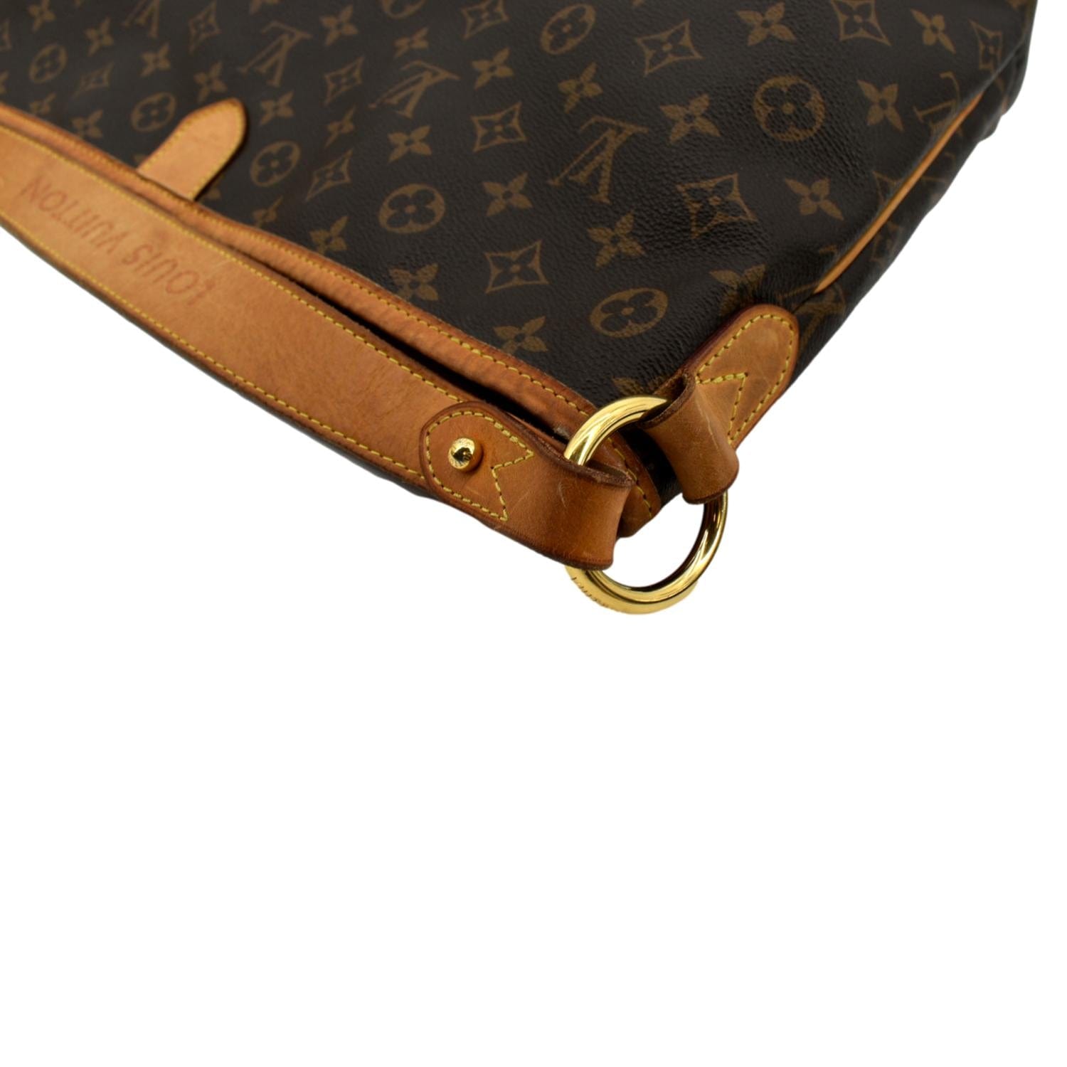 Louis Vuitton Shoulder Delightful NM Tote Brown Monogram GM Canvas Hobo Bag  at 1stDibs