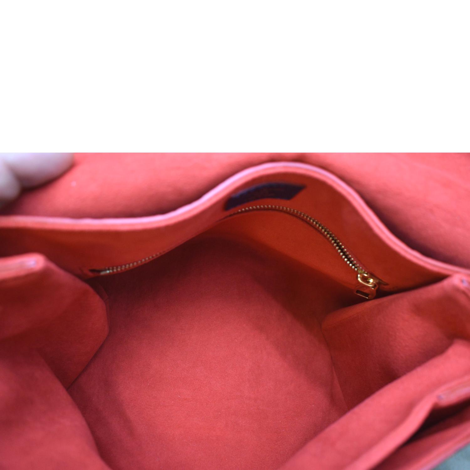 Louis Vuitton, Bags, Louis Vuitton Georges Mm Empreint Leather Shoulder  Bag Pink