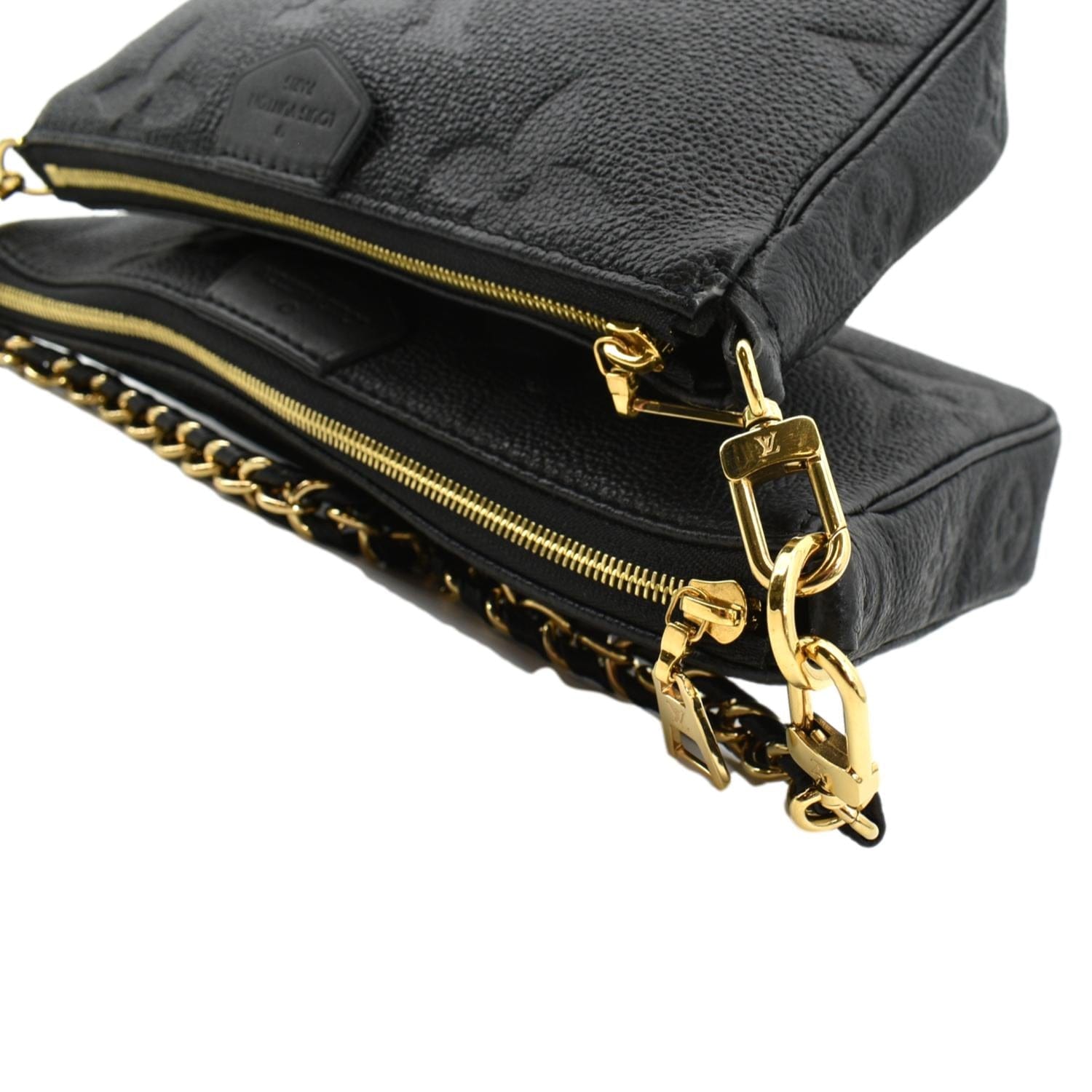 Louis Vuitton 2019 pre-owned Discovery Pochette clutch bag - Black, £658.00