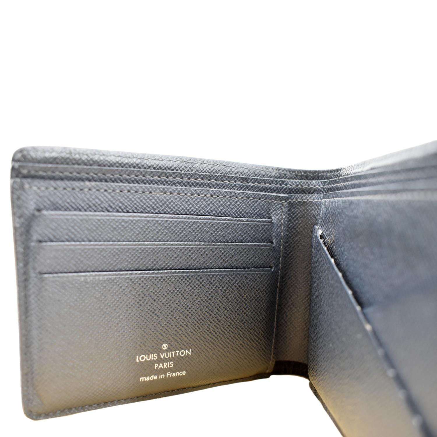 Louis Vuitton Black Epi Wallet In Men's Wallets for sale