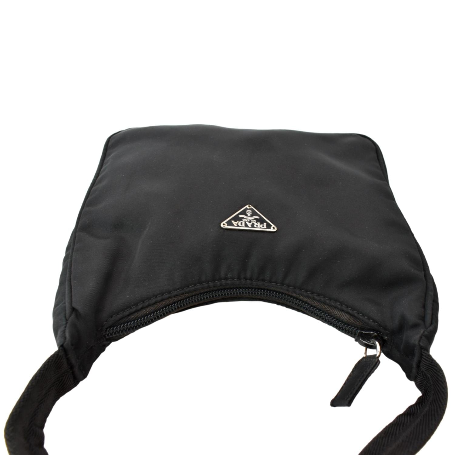 Prada Mini Logo-Plaque Shoulder Bag