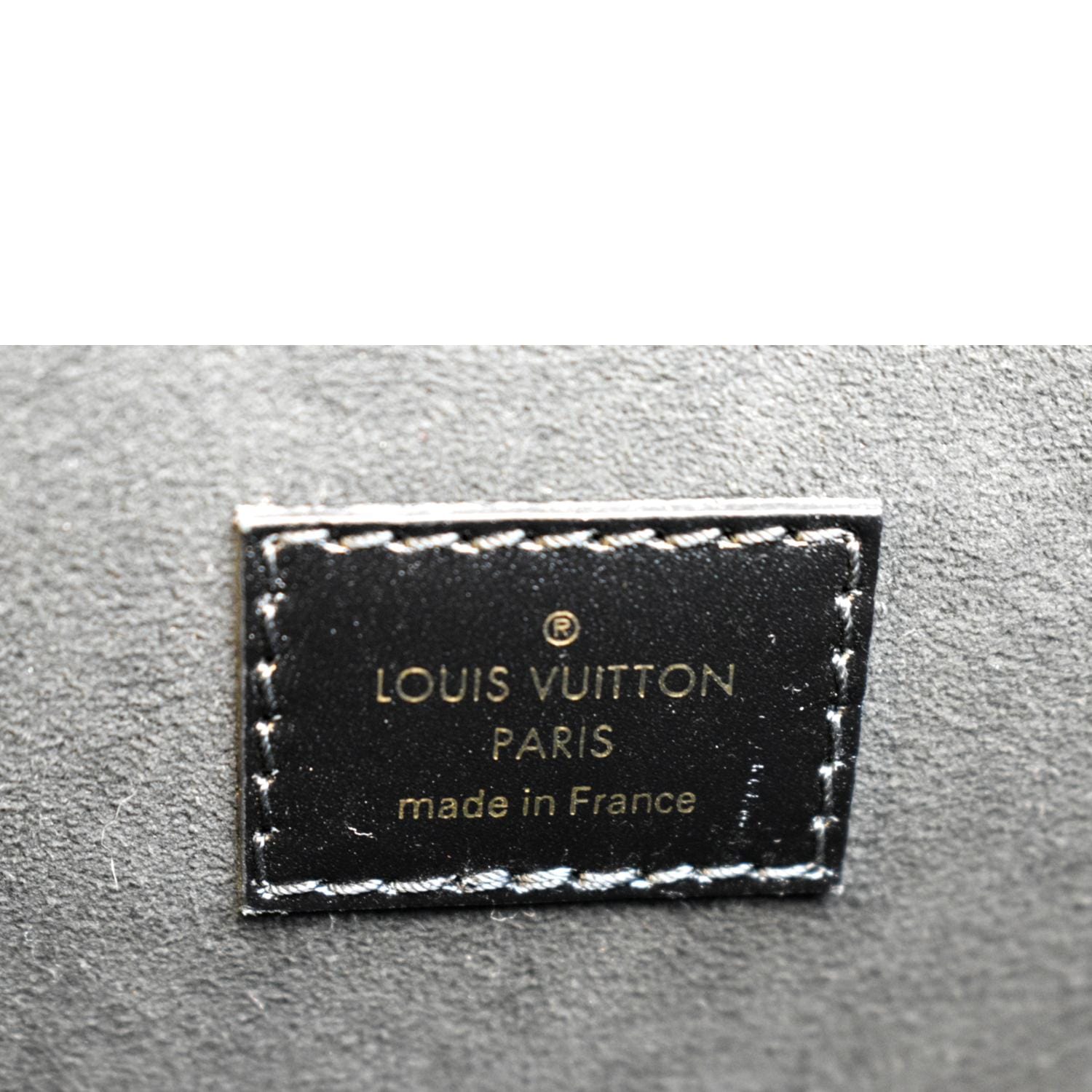 M55821 Louis Vuitton 2020 Dauphine Lugano MM-Black
