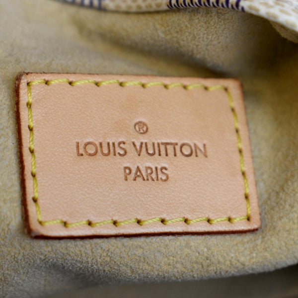 Louis Vuitton Artsy MM Damier Azur Hobo Bag in White - Stamp