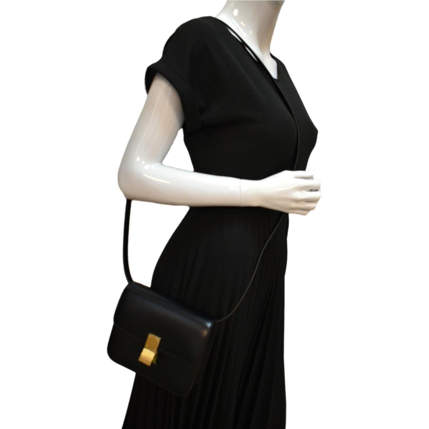 Celine Classic Shoulder Bag Black