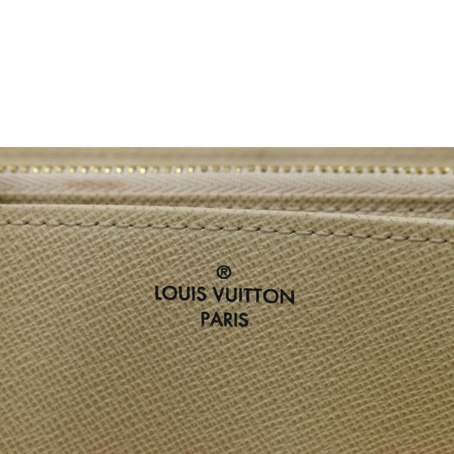 Louis Vuitton Zip Around Damier Azur Wallet