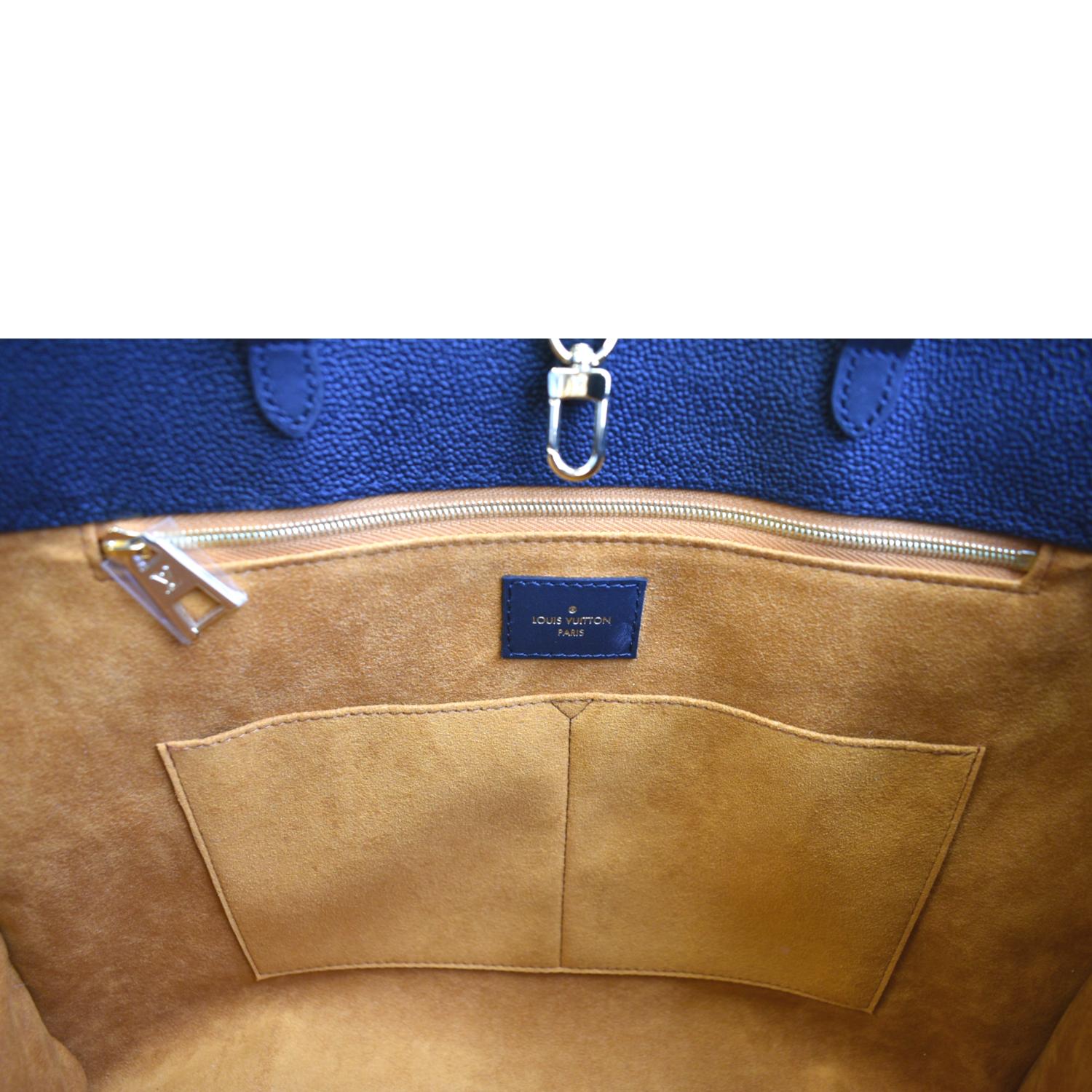 OnTheGo GM Tote Bag Bicolour Monogram Empreinte Leather - Handbags