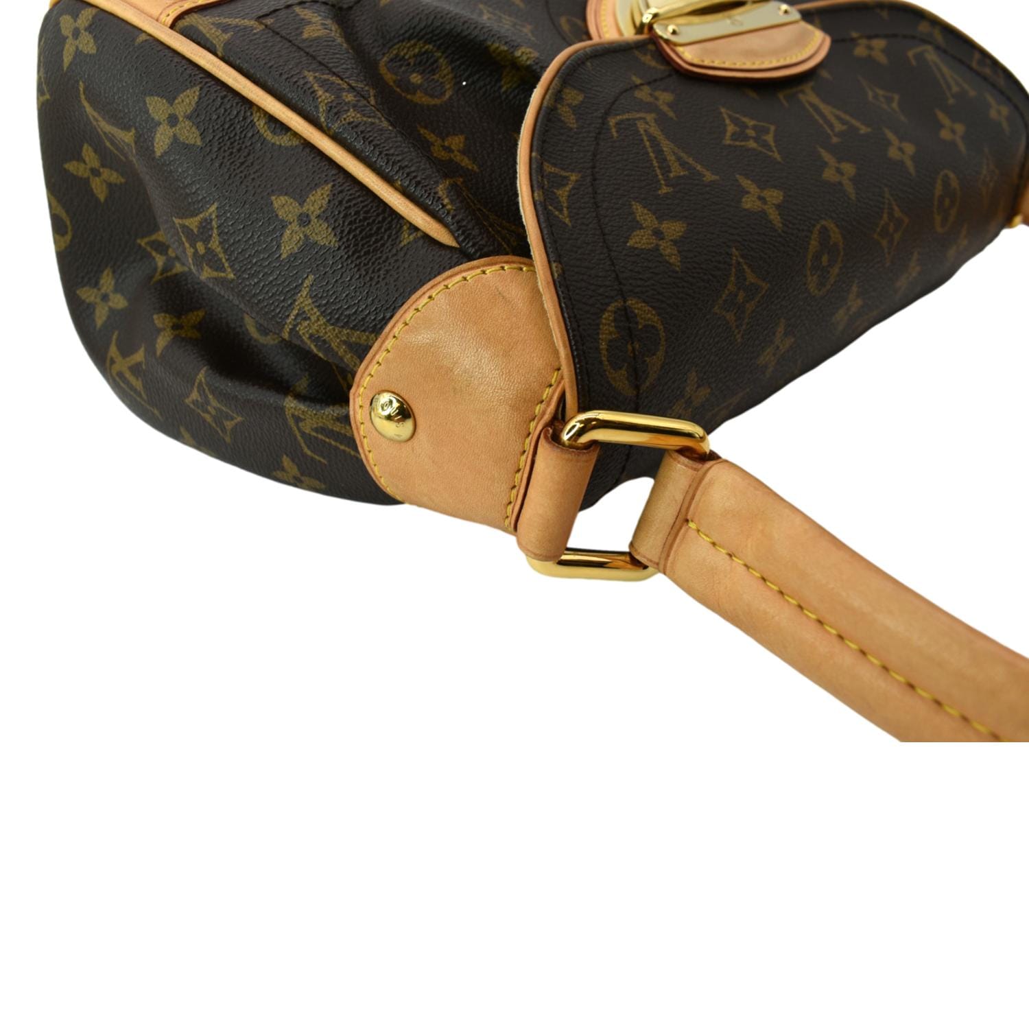 Louis Vuitton Brown Monogram Beverly MM Leather Cloth ref.922066 - Joli  Closet