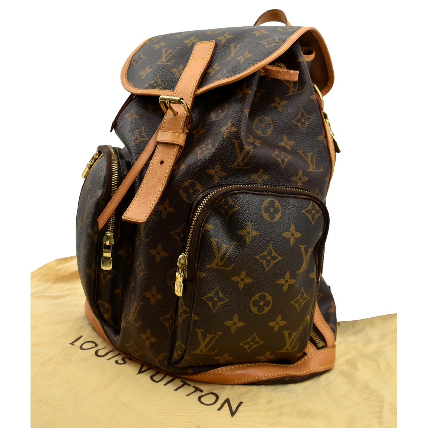 Louis Vuitton Brown Monogram Canvas Sac Bosphore Backpack Bag Louis Vuitton