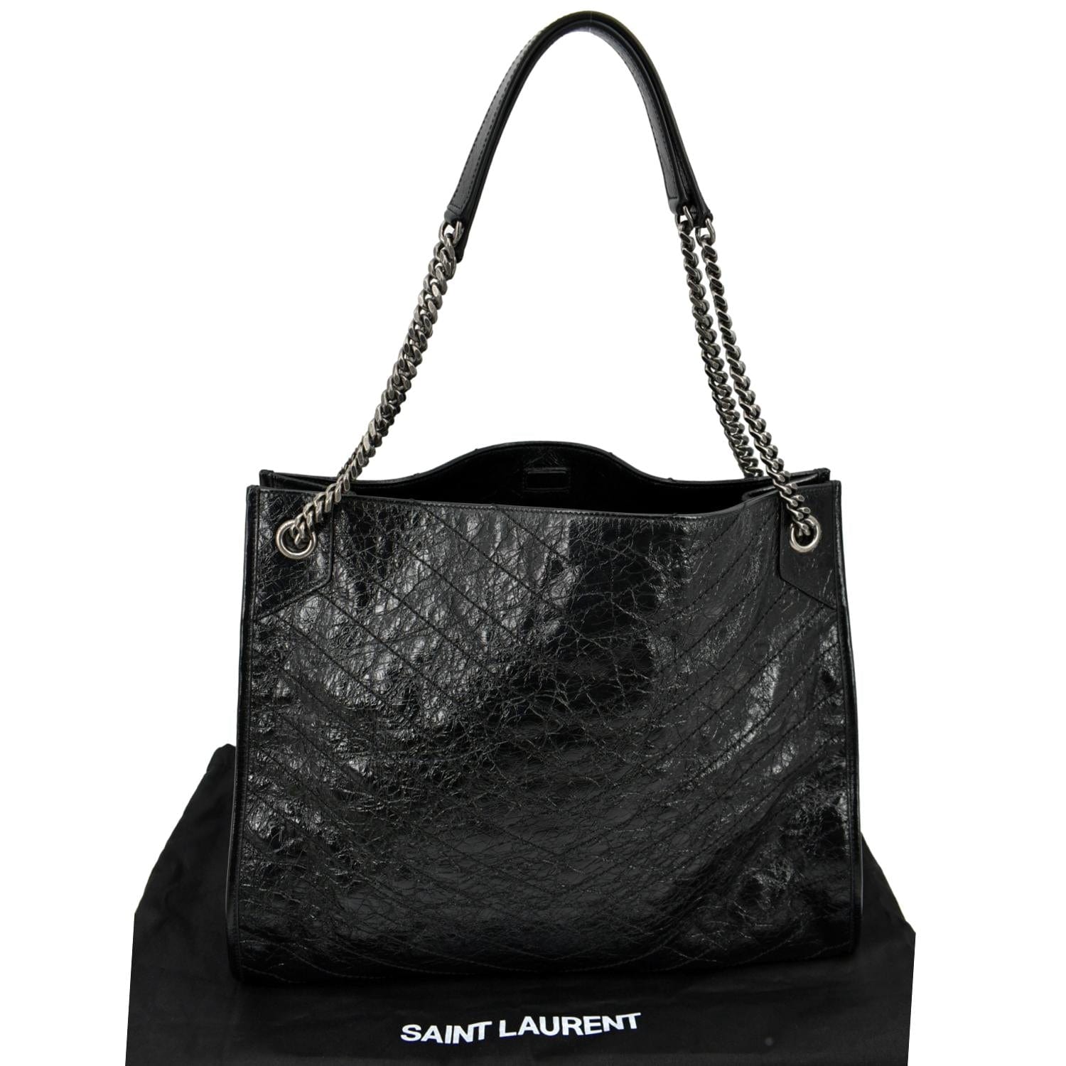 SAINT LAURENT Niki large leather shoulder bag