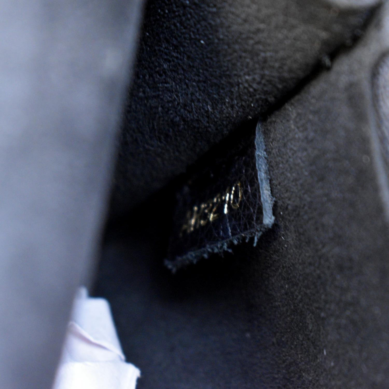 Louis+Vuitton+Victoire+Shoulder+Bag+Medium+Black%2FBrown+Canvas%2FLeather  for sale online