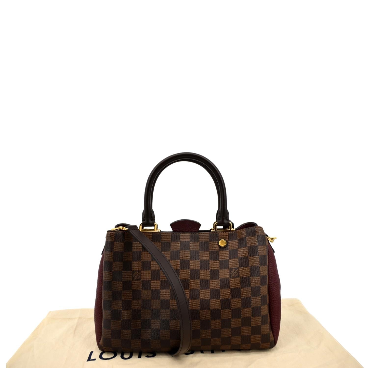 Louis Vuitton Damier Ebene Brittany Handbag Satchel at 1stDibs