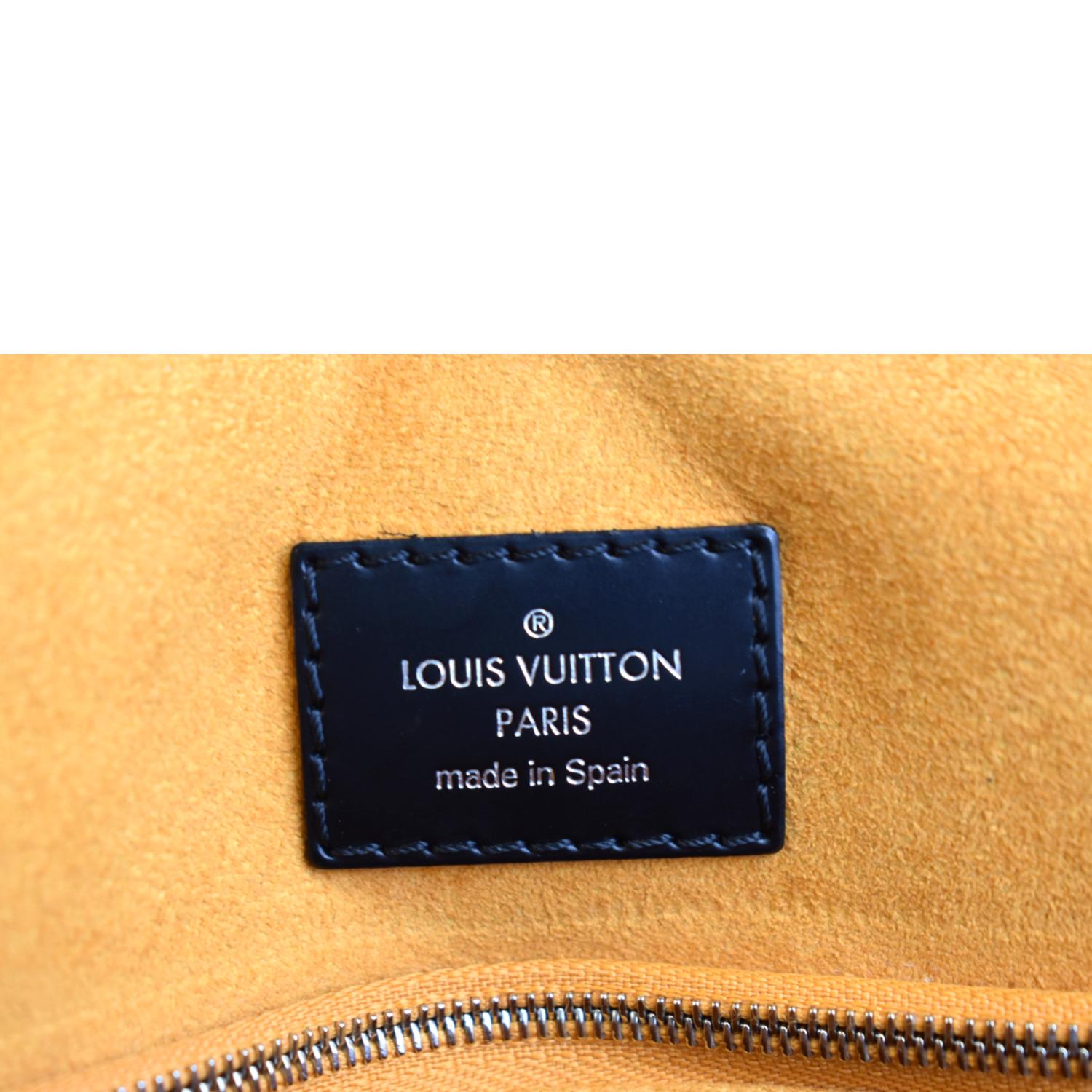 Louis Vuitton Louis Vuitton Grenelle Tote Pm Epi Leather Black M57680  Shoulder Bag Handbag