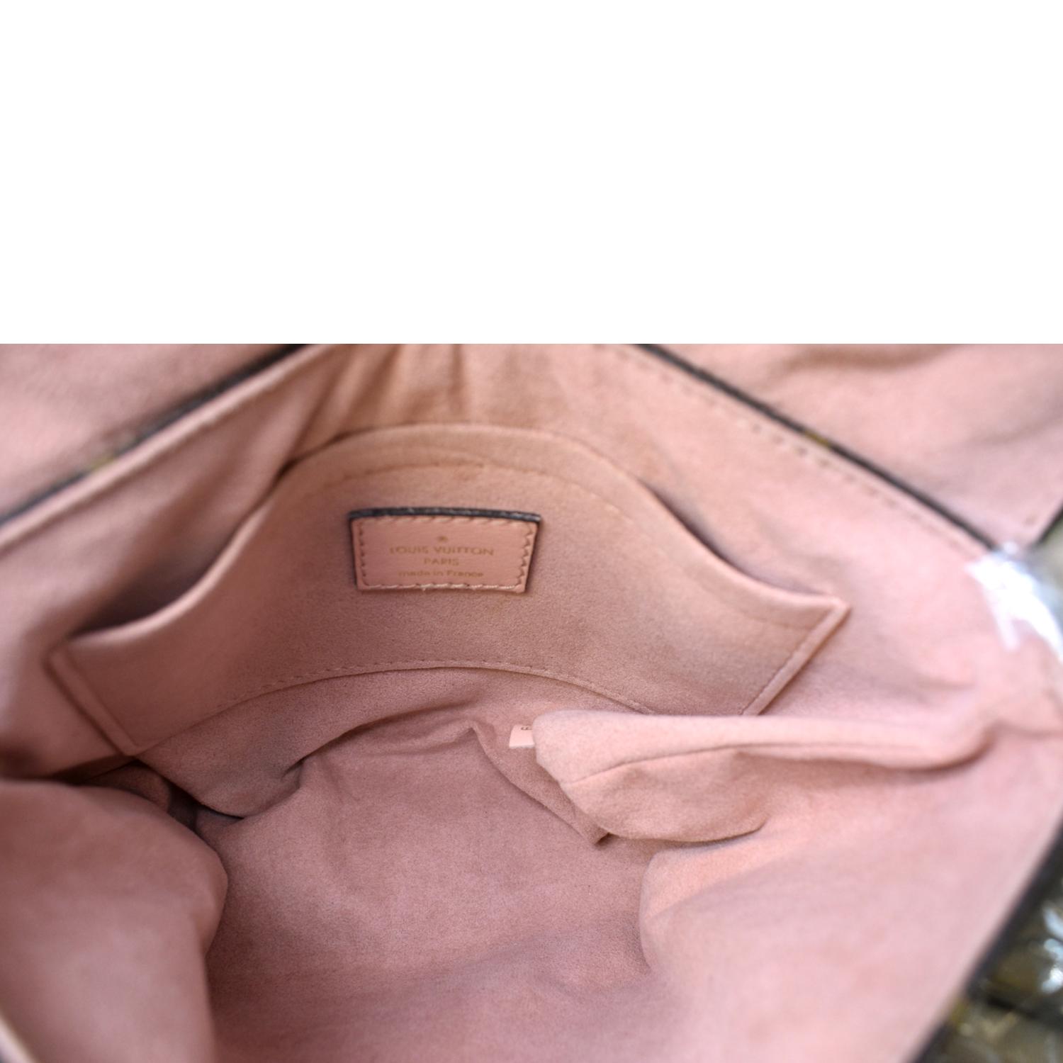 Louis Vuitton Locky Bb Pink Canvas Handbag (Pre-Owned)