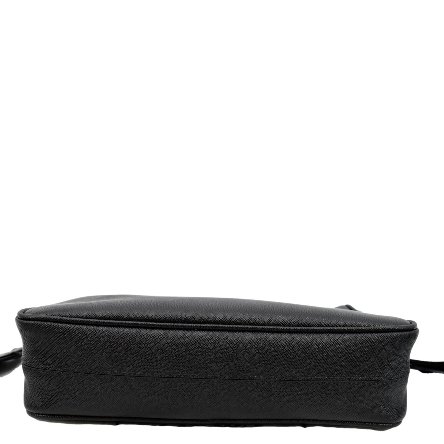 Prada Re-Nylon Saffiano Leather Shoulder Bag at 1stDibs