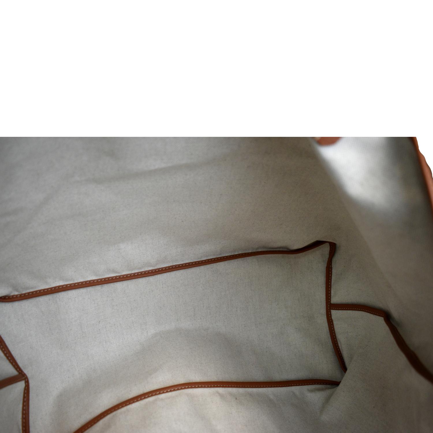 Goyard Saint Louis GM Canvas Tote Shoulder Bag Tan