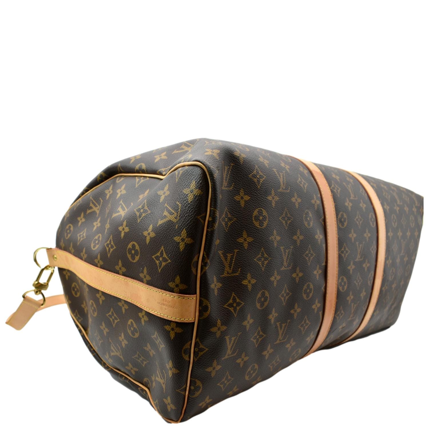 Louis Vuitton Keepall 55 Brown Cloth ref.977160 - Joli Closet
