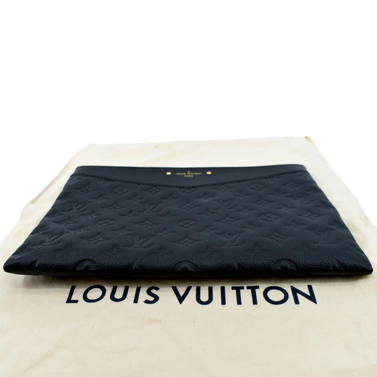 Louis Vuitton daily Pouch, Empreinte, Black GHW - Laulay Luxury
