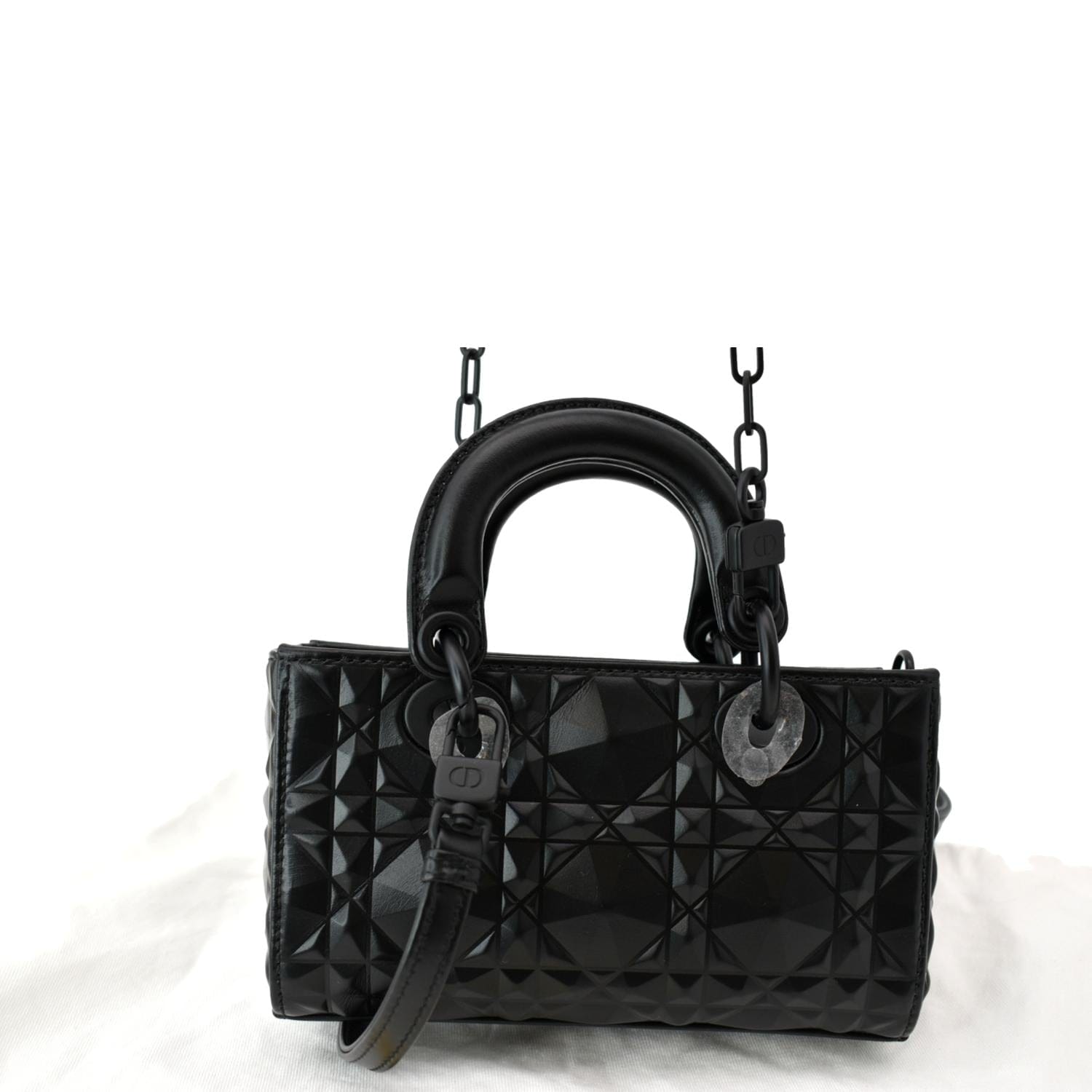 Christian Dior Diorissimo D Charm Pochette - Black Shoulder Bags, Handbags  - CHR179157