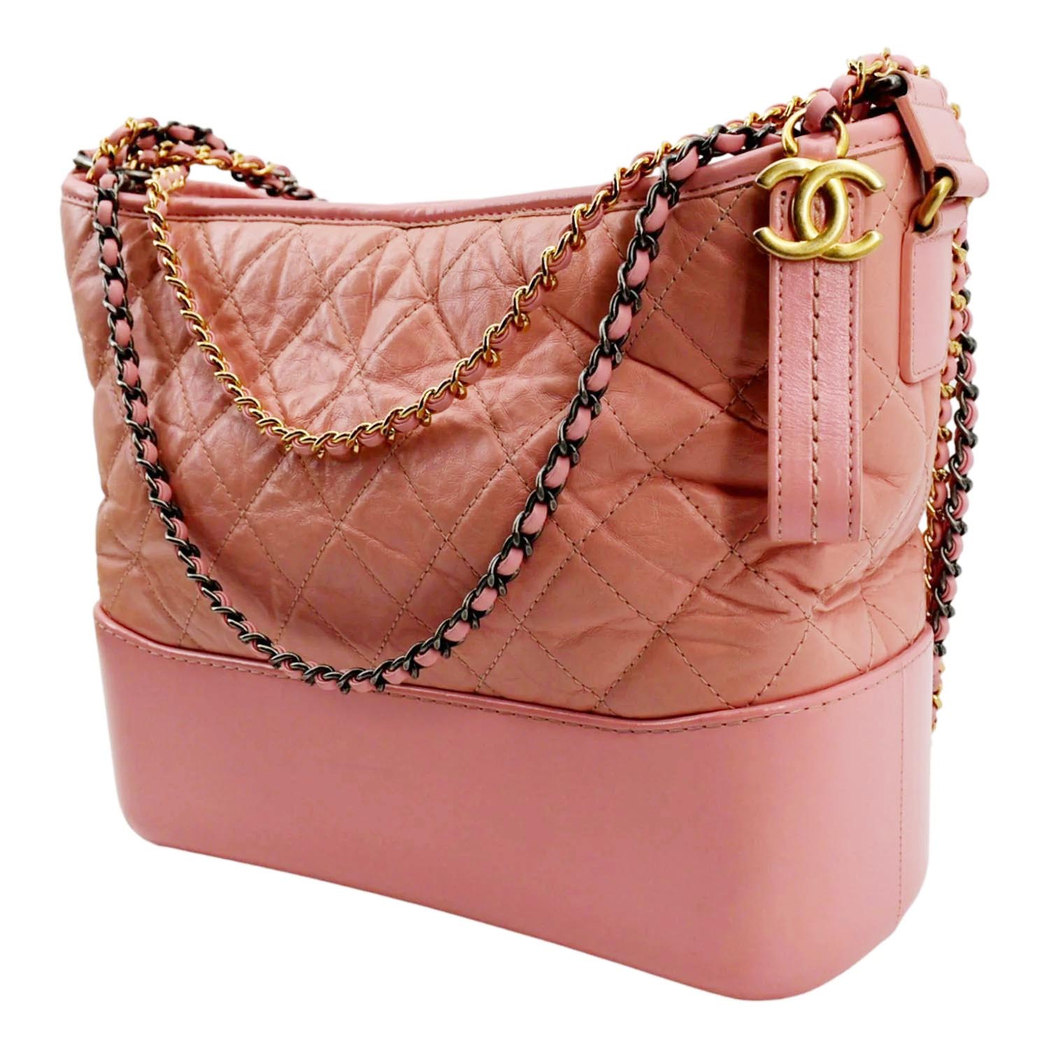 CHANEL, Bags, Chanel Calfskin Quilted Medium Gabrielle Hobo Bag