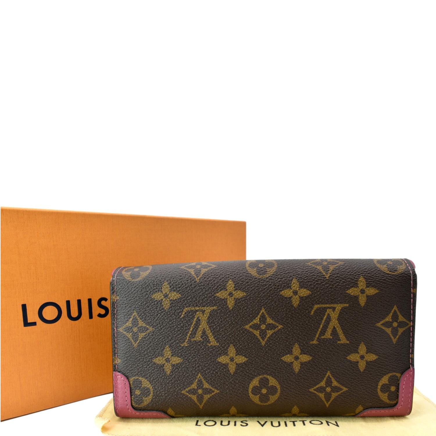 Buy Louis Vuitton Retiro Sarah Wallet Monogram Canvas Brown 2203301