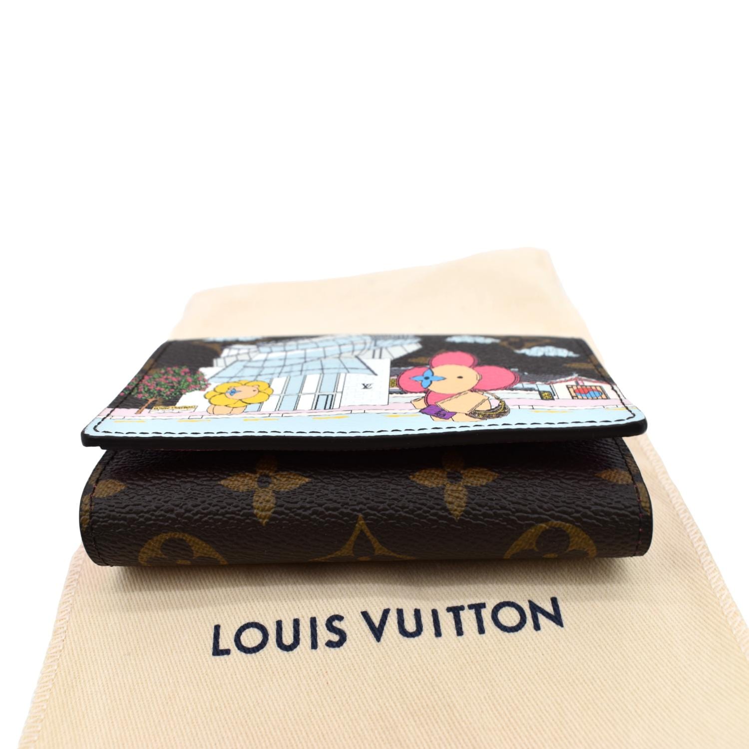 Louis Vuitton Limited Edition Monogram Canvas Animation Polar Bear  Victorine Wallet (SHF-hEVYPD)
