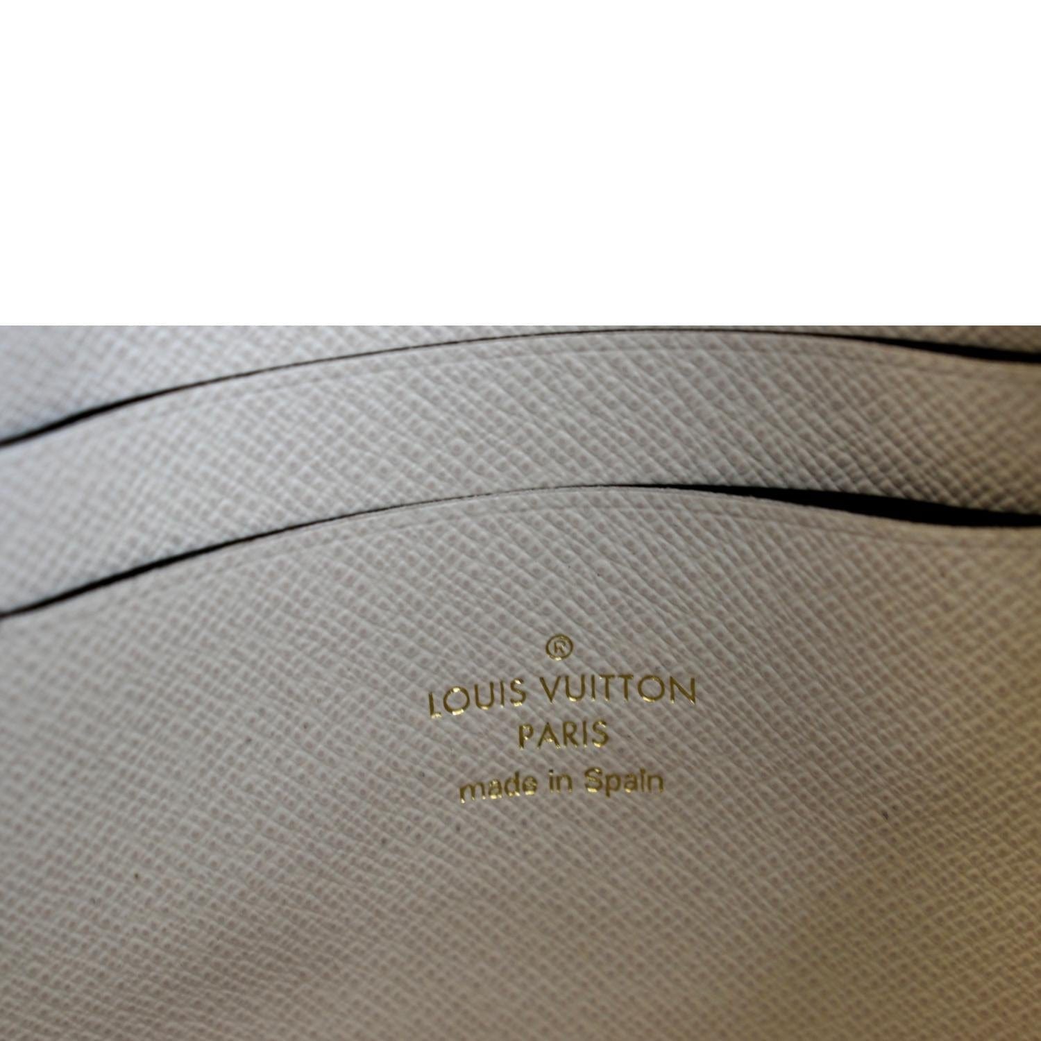 Louis Vuitton Crafty Double Zip Pochette Caramel/Cream in Monogram Giant  Coated Canvas with Gold-tone - US