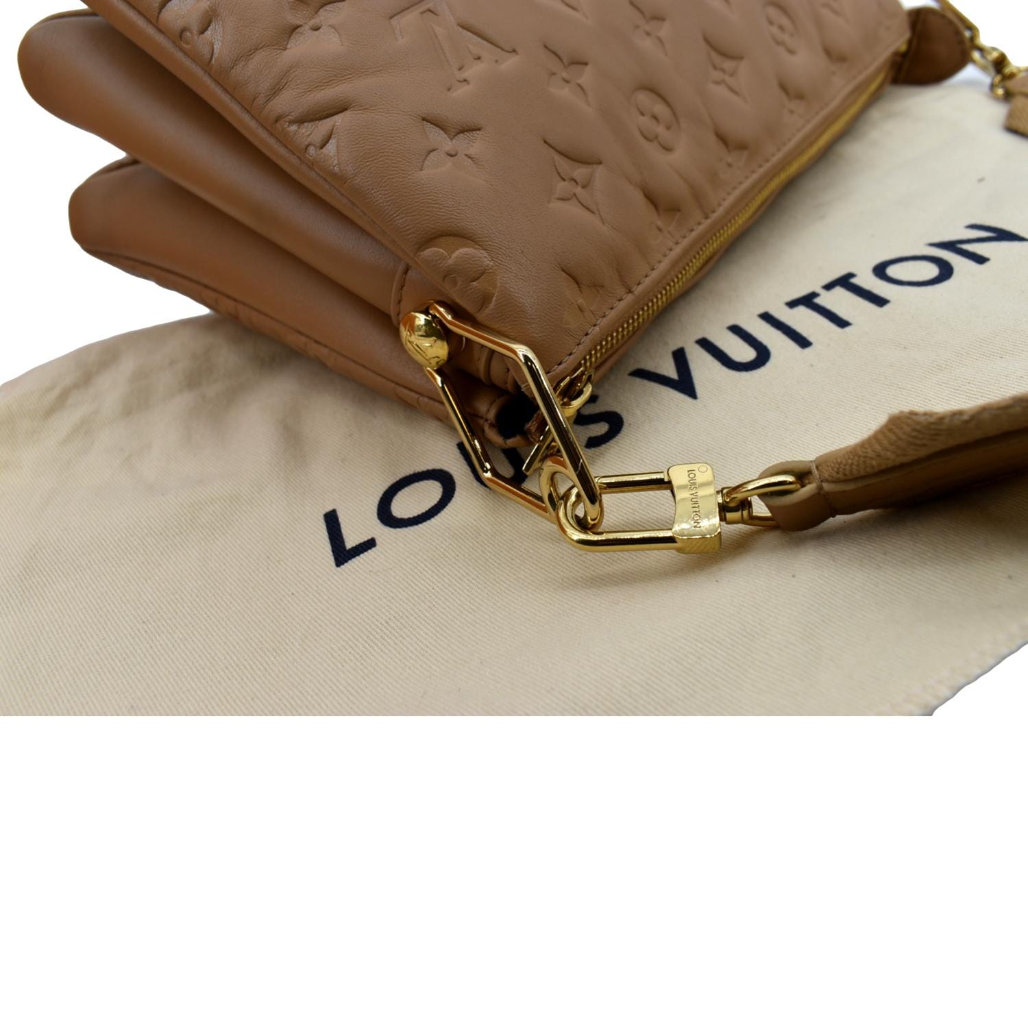 Louis Vuitton - Camel Coussin Pochette