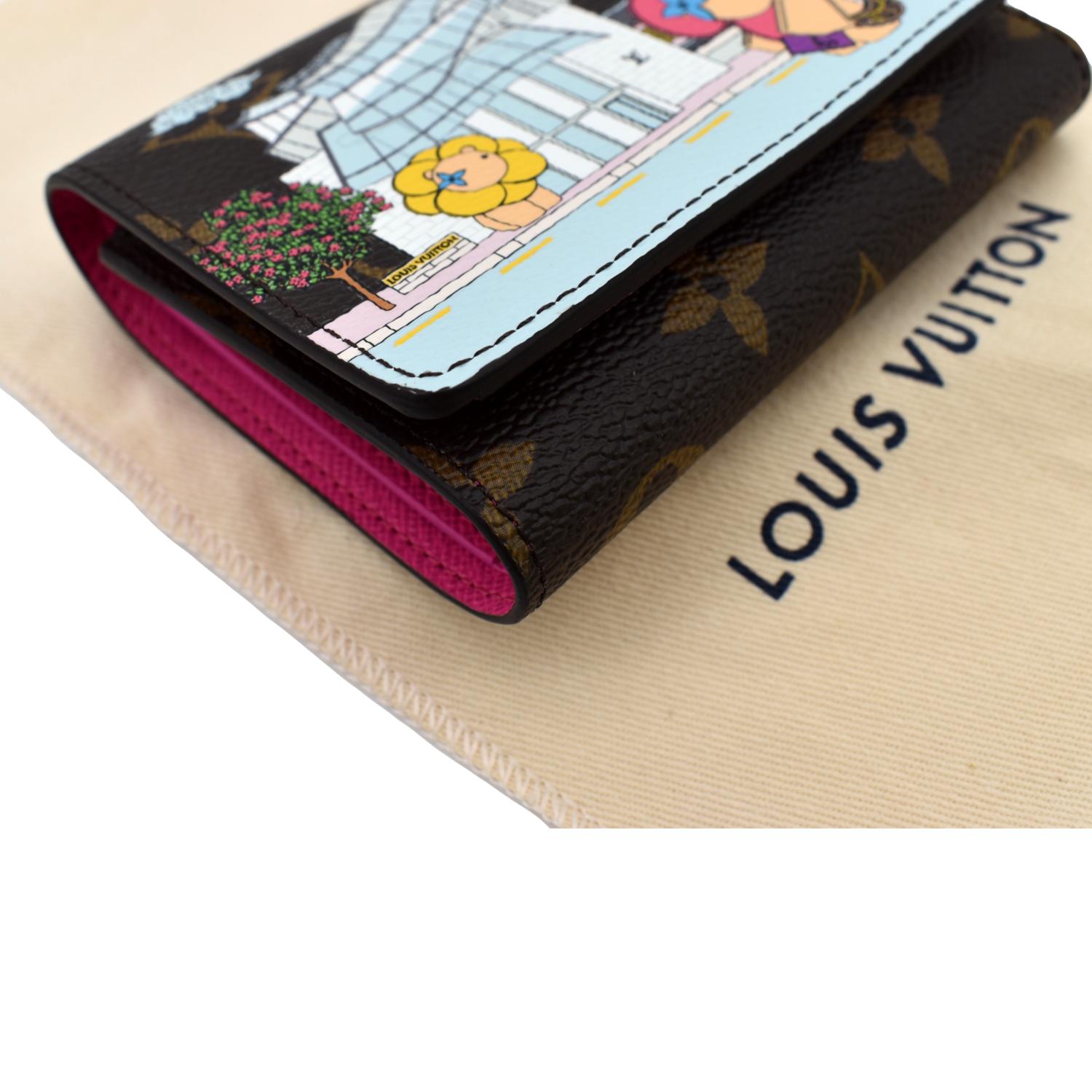 LOUIS VUITTON Victorine Animation Monogram Wallet Multicolor