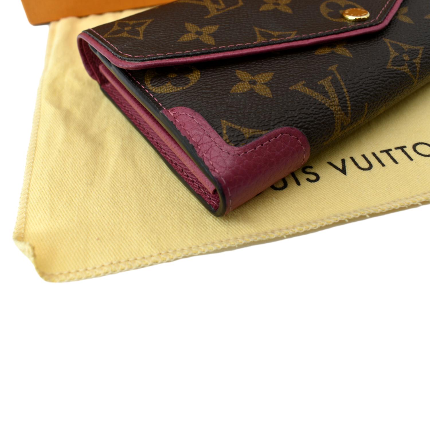 Louis Vuitton, Bags, 998 Authentic Louis Vuitton Sarah Wallet With Conversion  Kit And Gift Bag