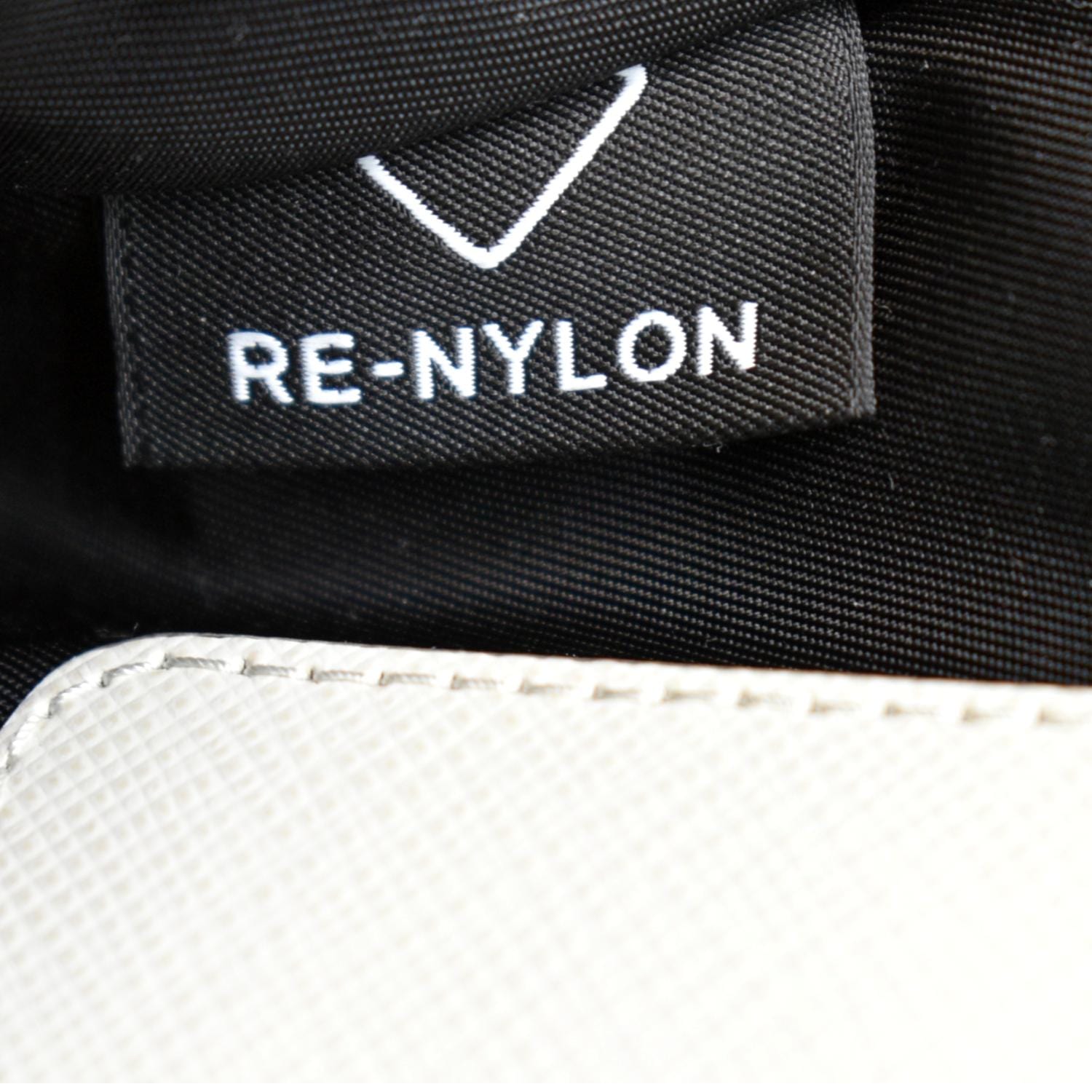 Prada Re-Nylon & Saffiano Leather Smartphone Bag Black