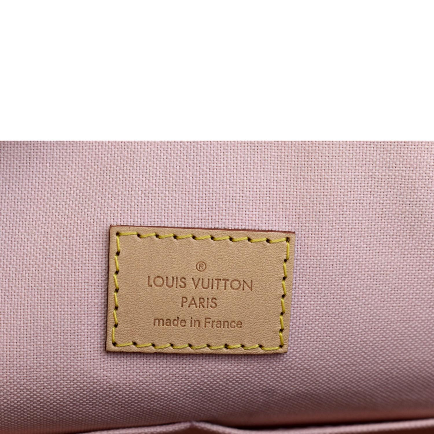 LOUIS VUITTON Iena MM Damier Azur Shoulder Bag White