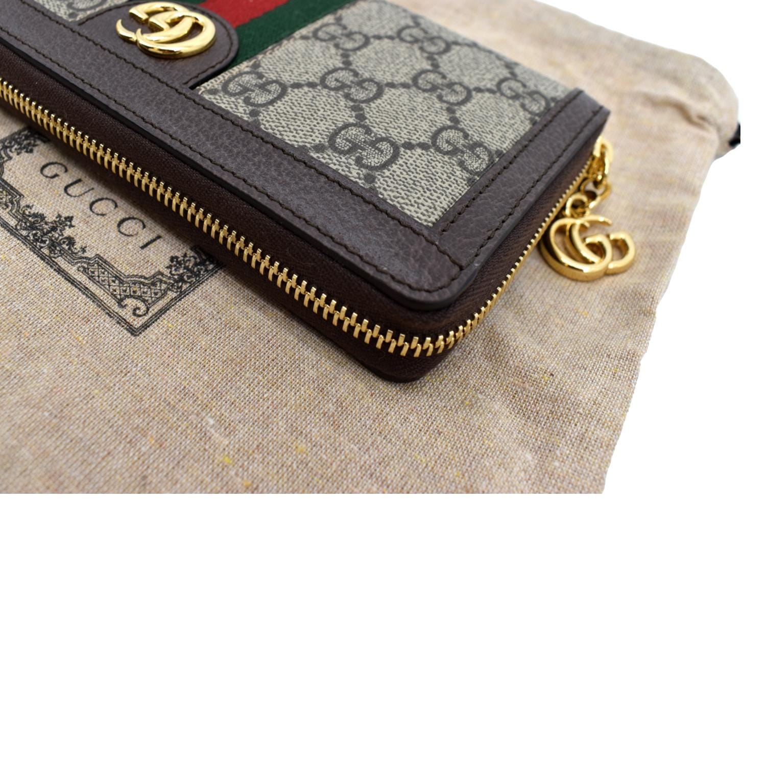 Gucci GG Marmont Continental Wallet, Beige, GG Canvas
