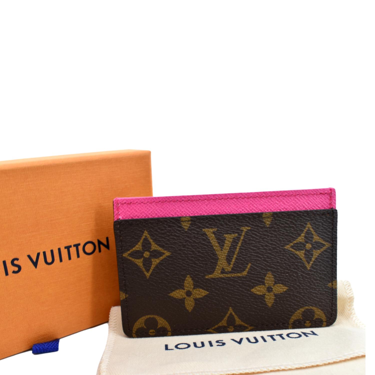 Louis Vuitton Card Holder in Fuchsia 
