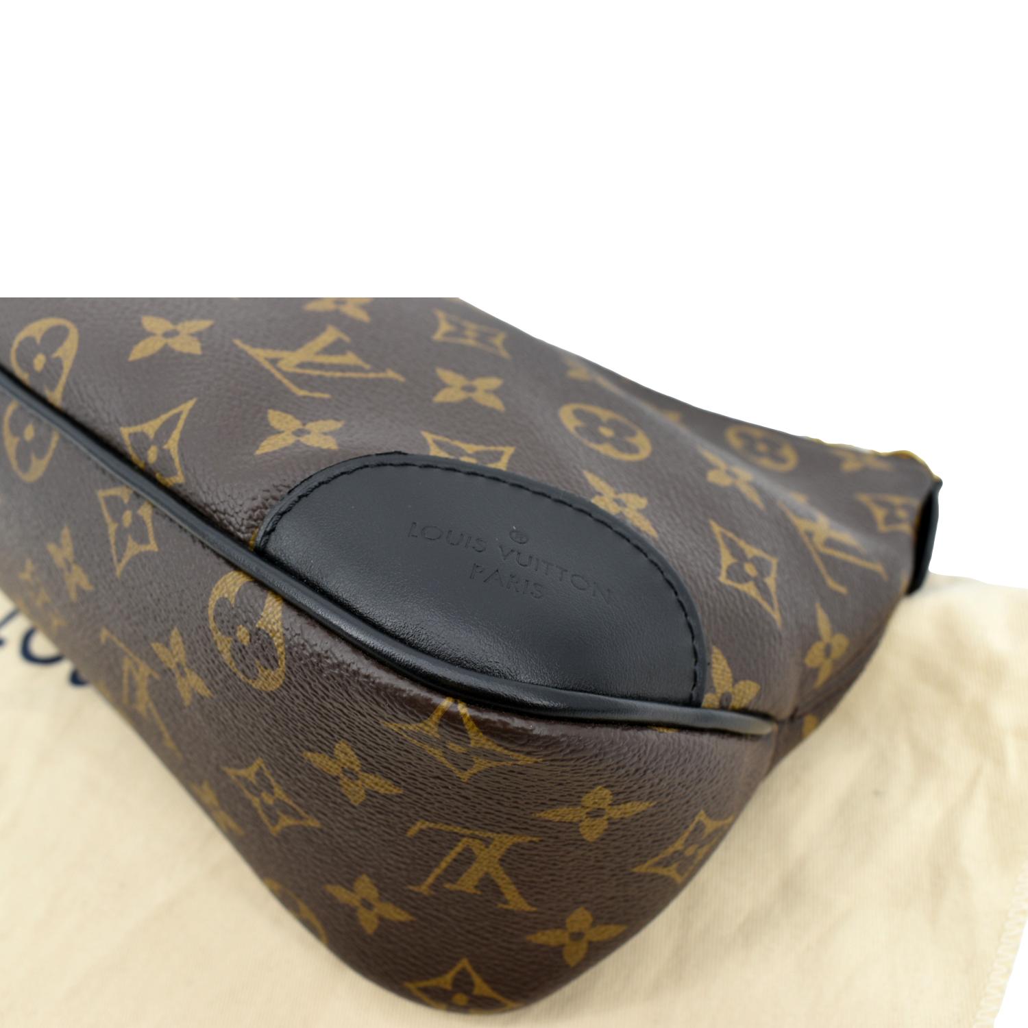 Boulogne leather handbag Louis Vuitton Brown in Leather - 27938378