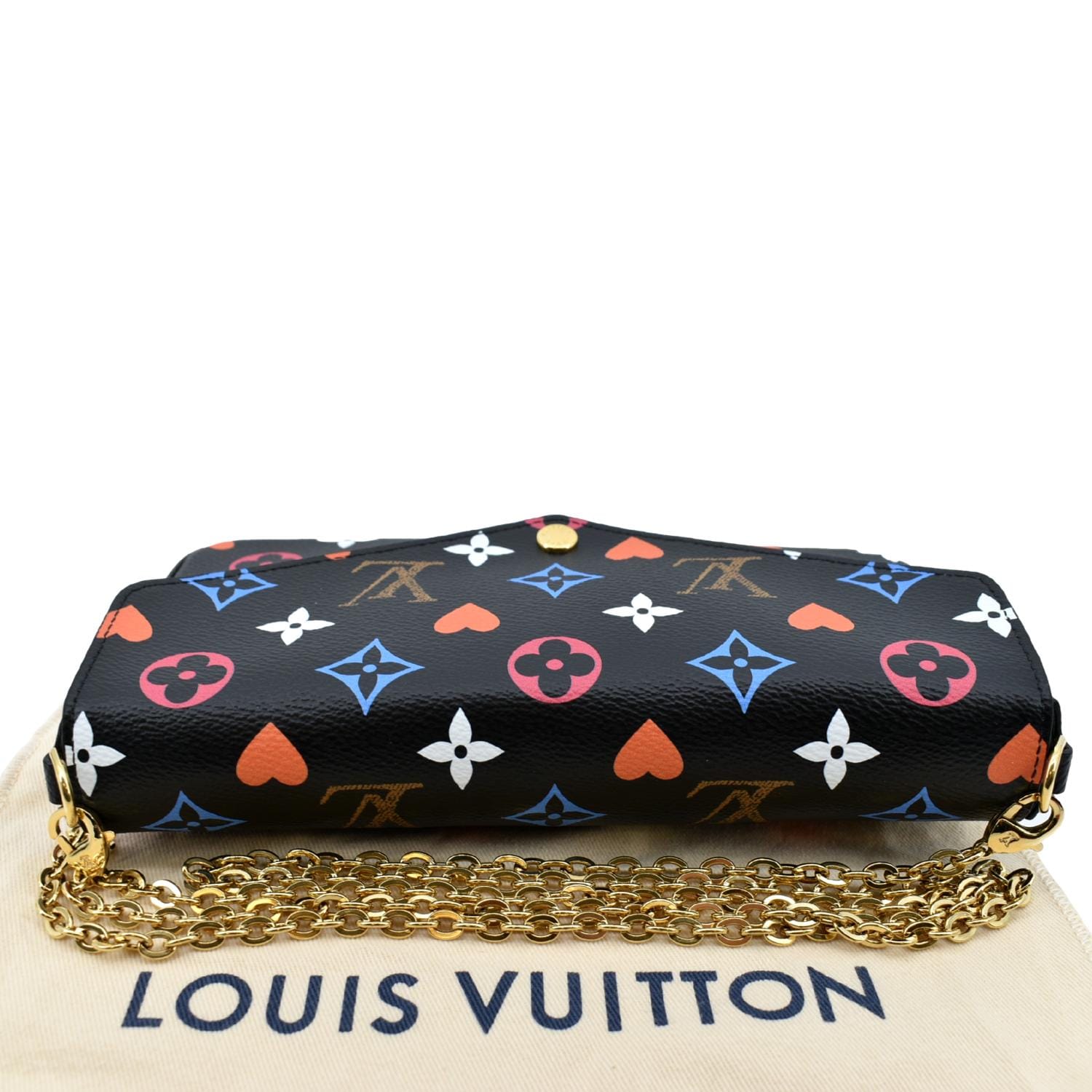 Authentic Game On Pochette Felicie, Luxury, Bags & Wallets on