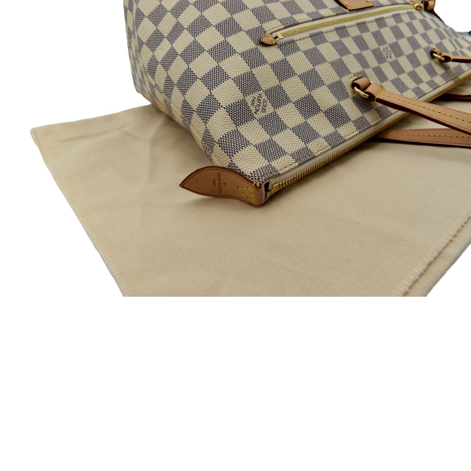 Louis Vuitton Iena MM Damier Azur Shoulder Bag by DDH