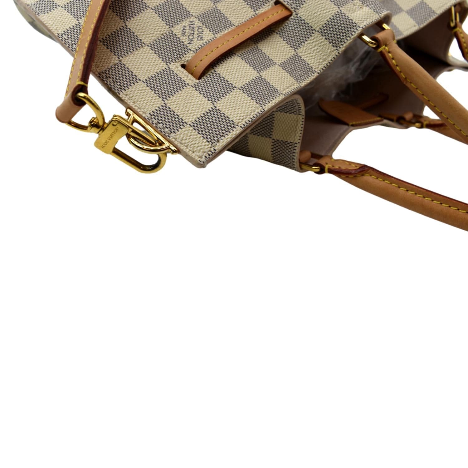 Girolata leather handbag Louis Vuitton White in Leather - 35490815