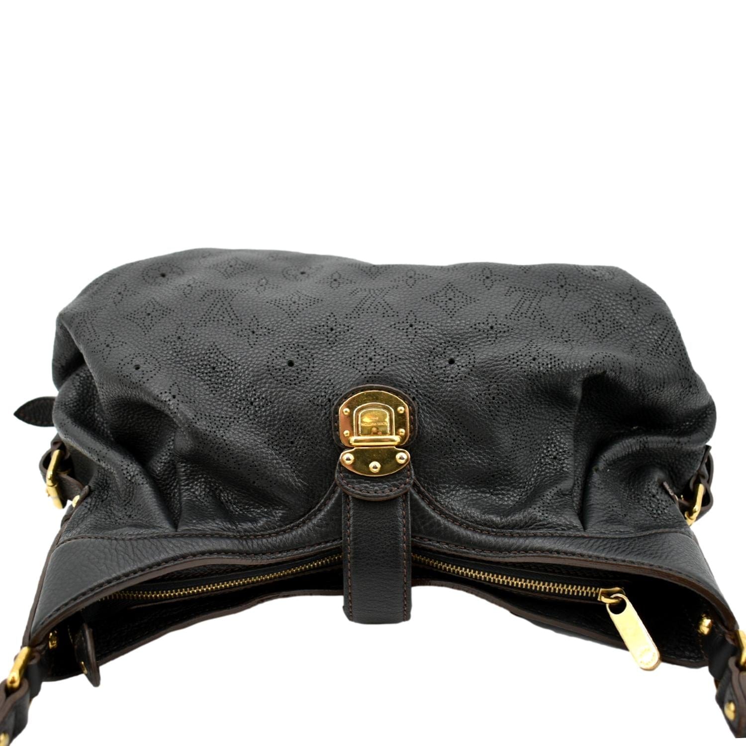 Louis Vuitton Shoulder Bag M95765 Monogram Mahina Monogram Black Noir