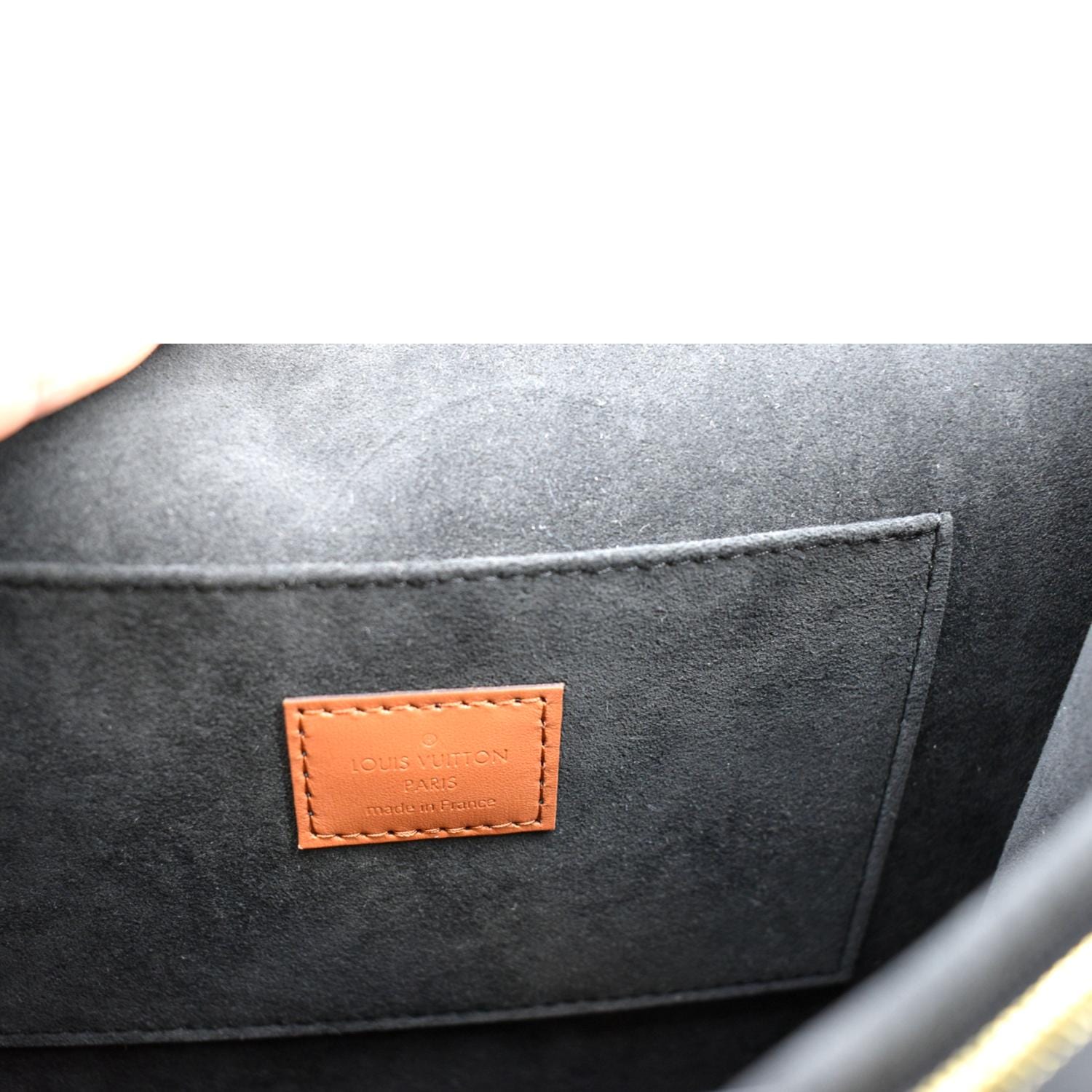 Louis Vuitton Brown Monogram Reverse MM Dauphine Shoulder Bag – On Que Style